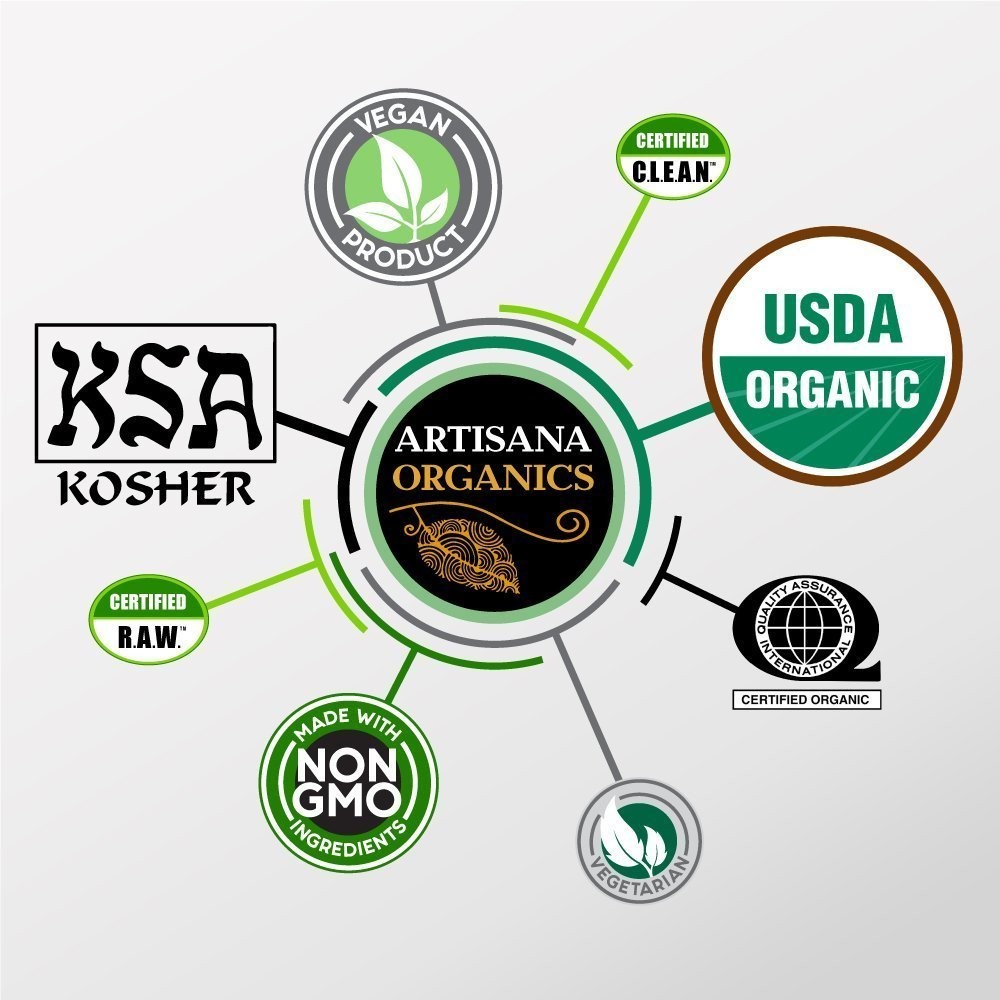 Artisana Organics Hazelnut Cacao Spread, 9.5 oz | USDA Ounce (Pack of 1)