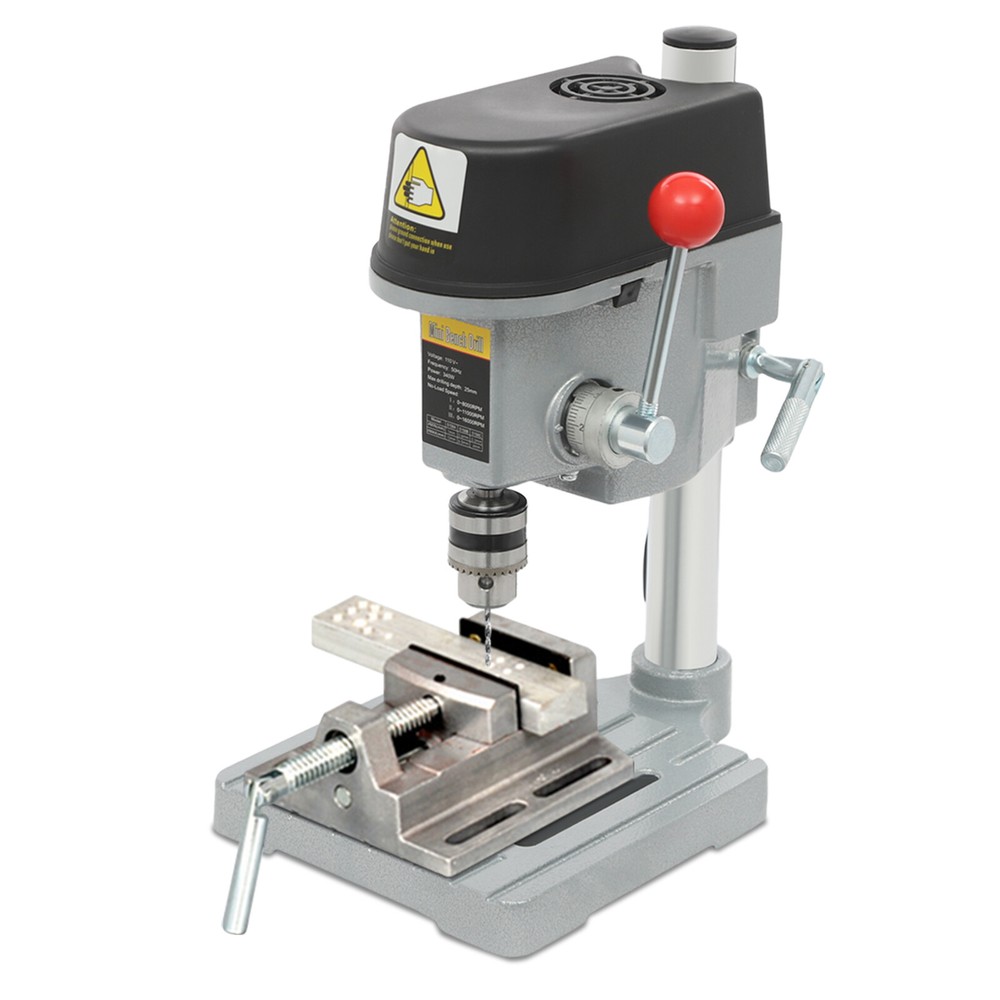 Portable Mini Bench Drill Press Bench Compact Small Electric Drilling Machine US