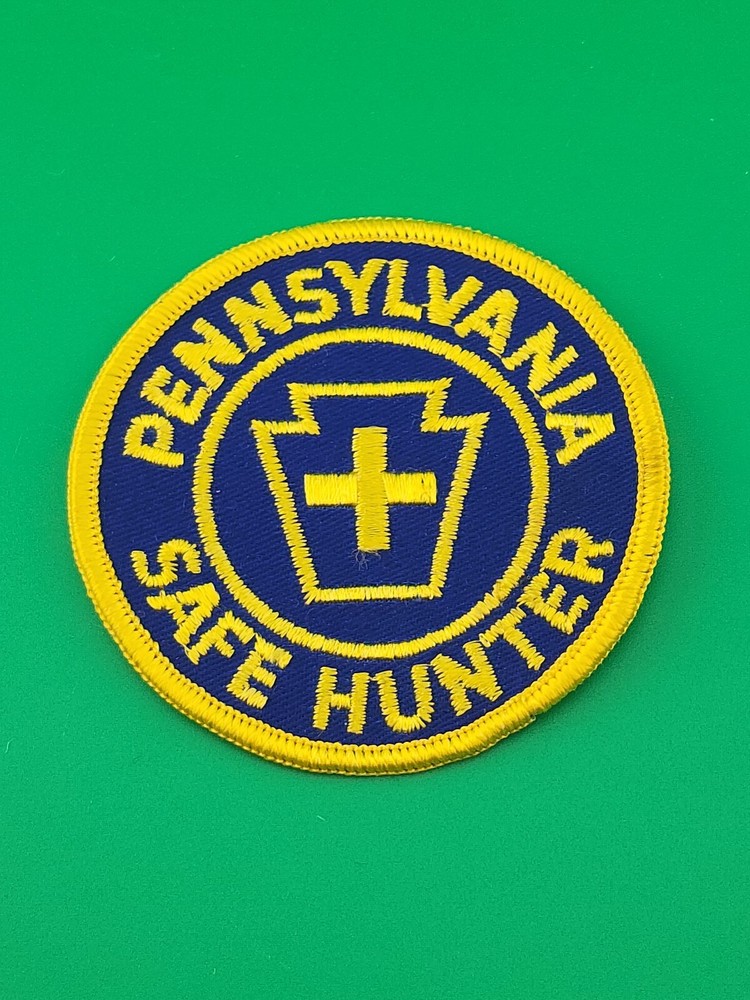 Pennsylvania Safe Hunter Yellow & Blue Patch NEW