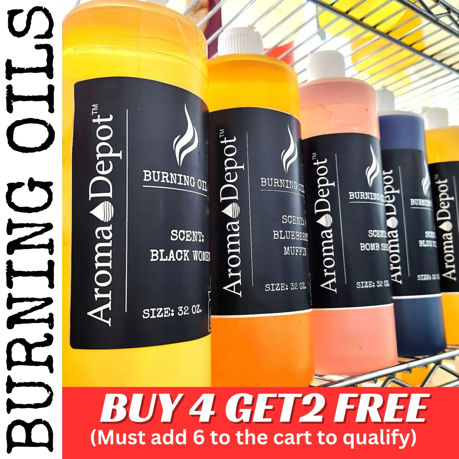 Scented Burning Oils - Fragrance Oil, Perfume Oil for Oil Burner Lamp Wax Warmer