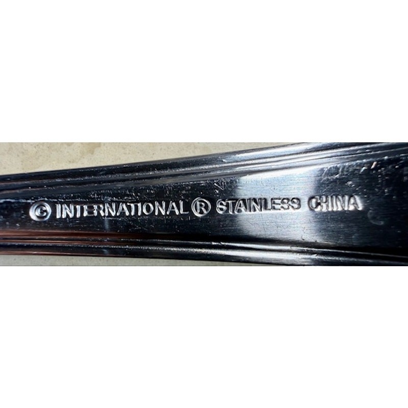 56 pc International Carleigh Stainless Flatware
