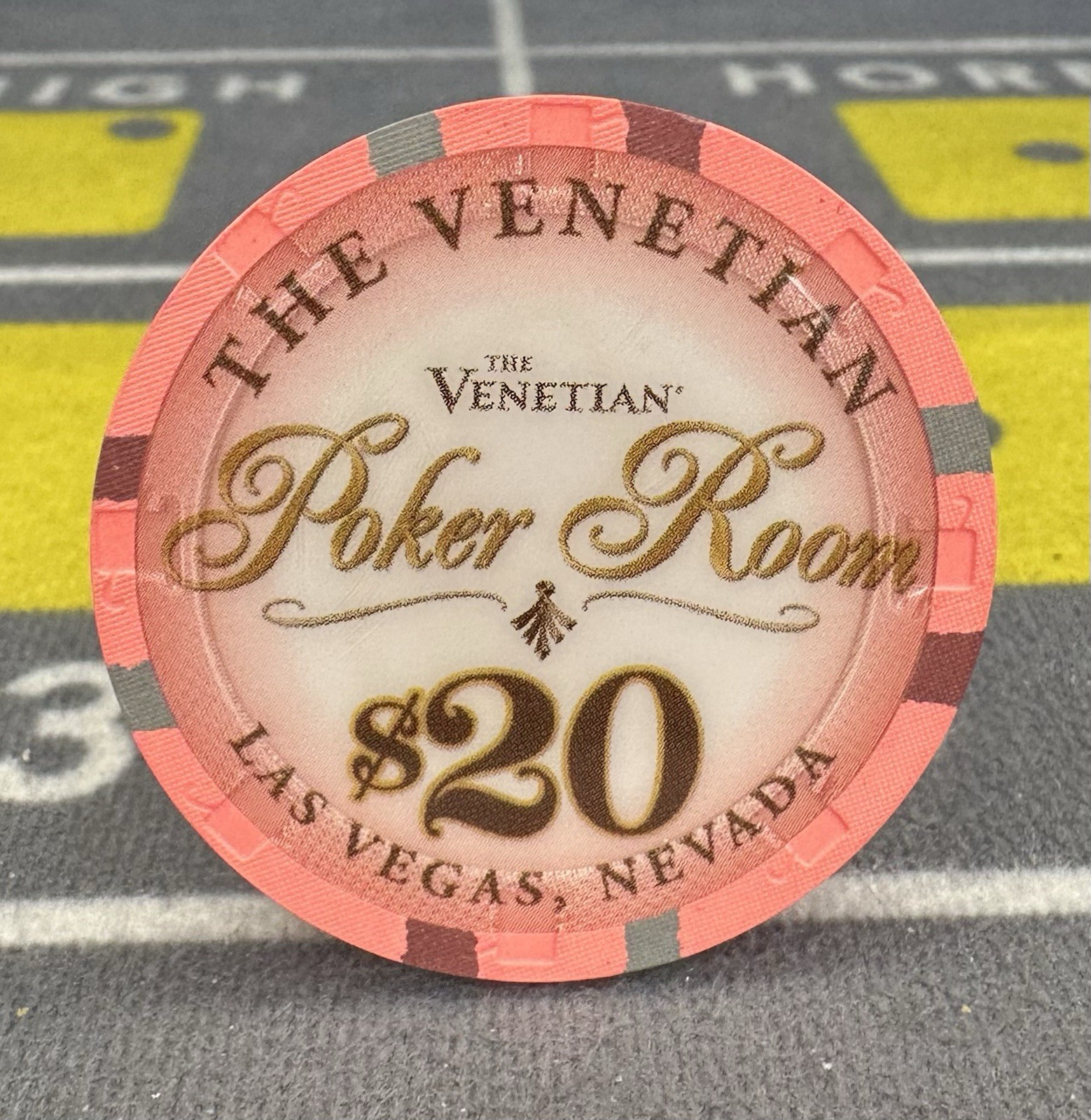 🎰🎲$20 Venetian Poker Casino Chip Las Vegas NV🎲🎰