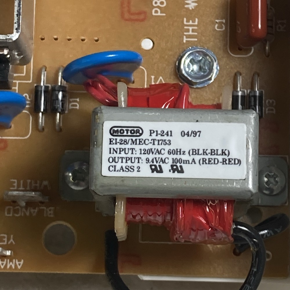 West Bend Bread Maker Replacement Part Control Circuit Board Buttons Model 41042