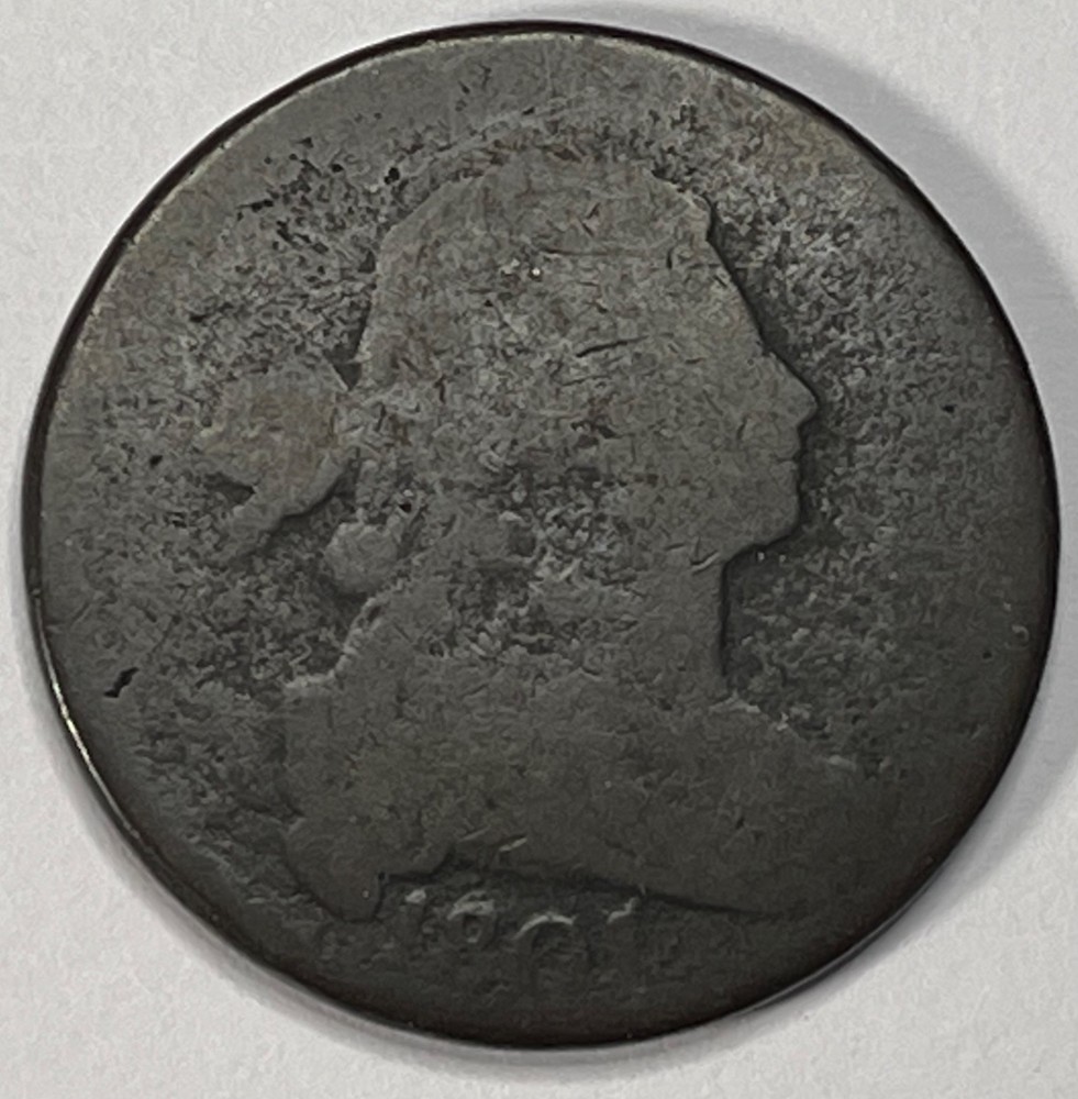 1801 Draped Bust Large Cent - Nice Copper Penny; Clear Date; Y032