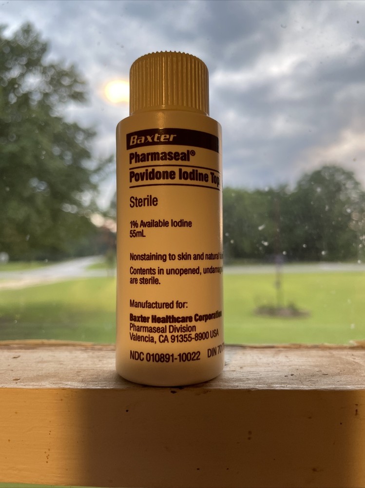 povidone iodine solution 55ml bottle