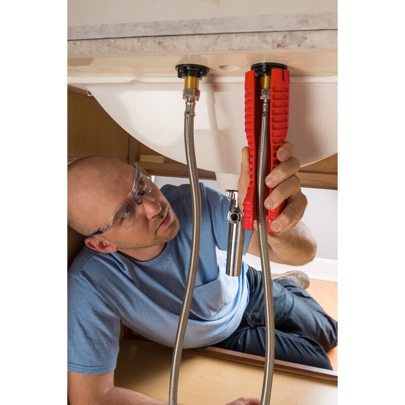 Ridgid 57003 Reinforced EZ Change Faucet Basic Wrench Tool 16-1/2 in.