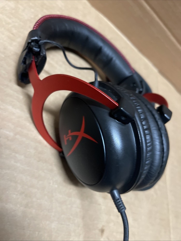 HyperX Cloud II - Gaming Headset - Black-Red **READ DESCRIPTION**