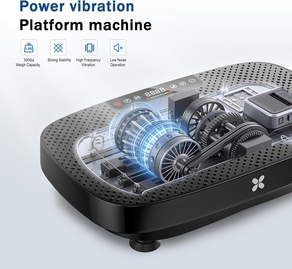 Vibration Plate Exercise Machine, Vibrating Plate for Lymphatic Drainage