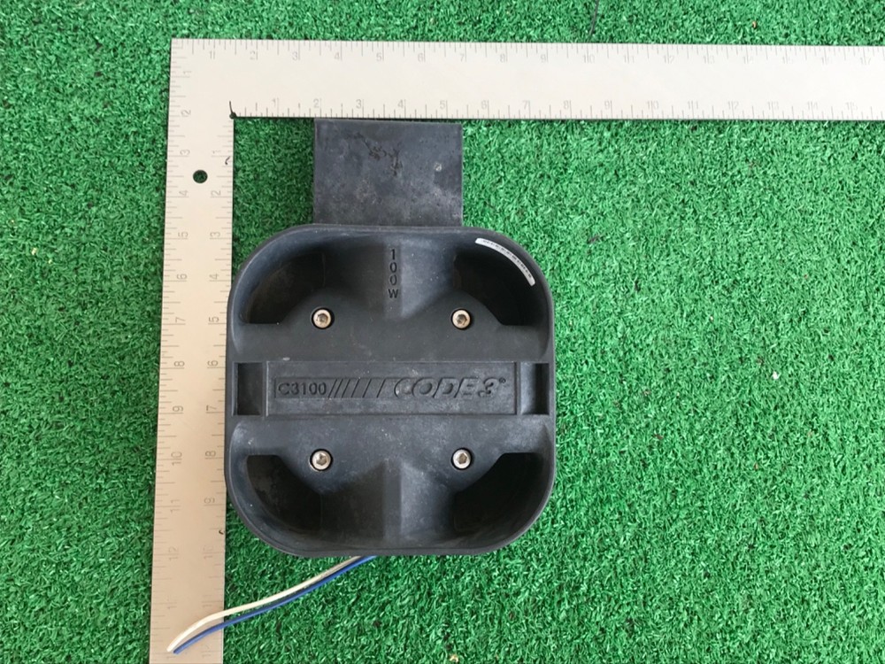 Code 3 C3100 100 Watt Siren Speaker only with Bracket  #1