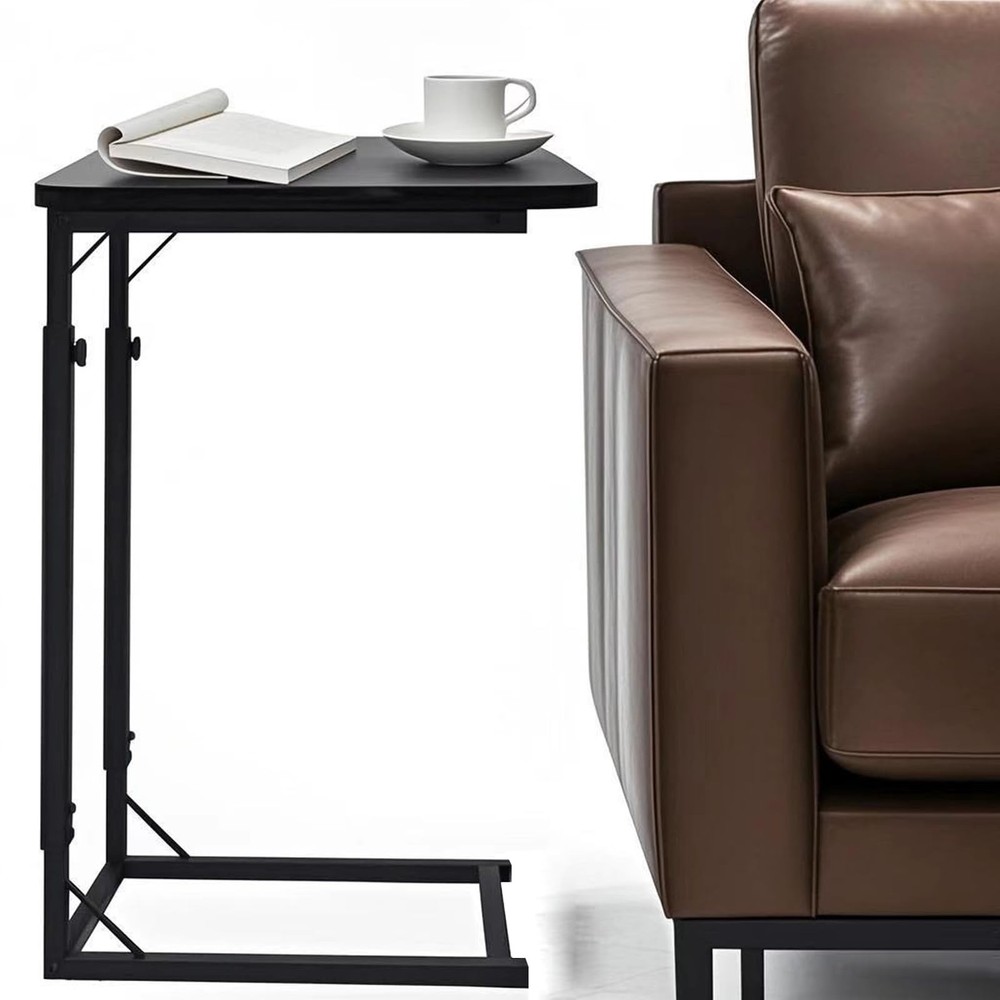 Premium Adjustable C Shaped End Table, Mini Side Tables for Couch and Sofa, S...