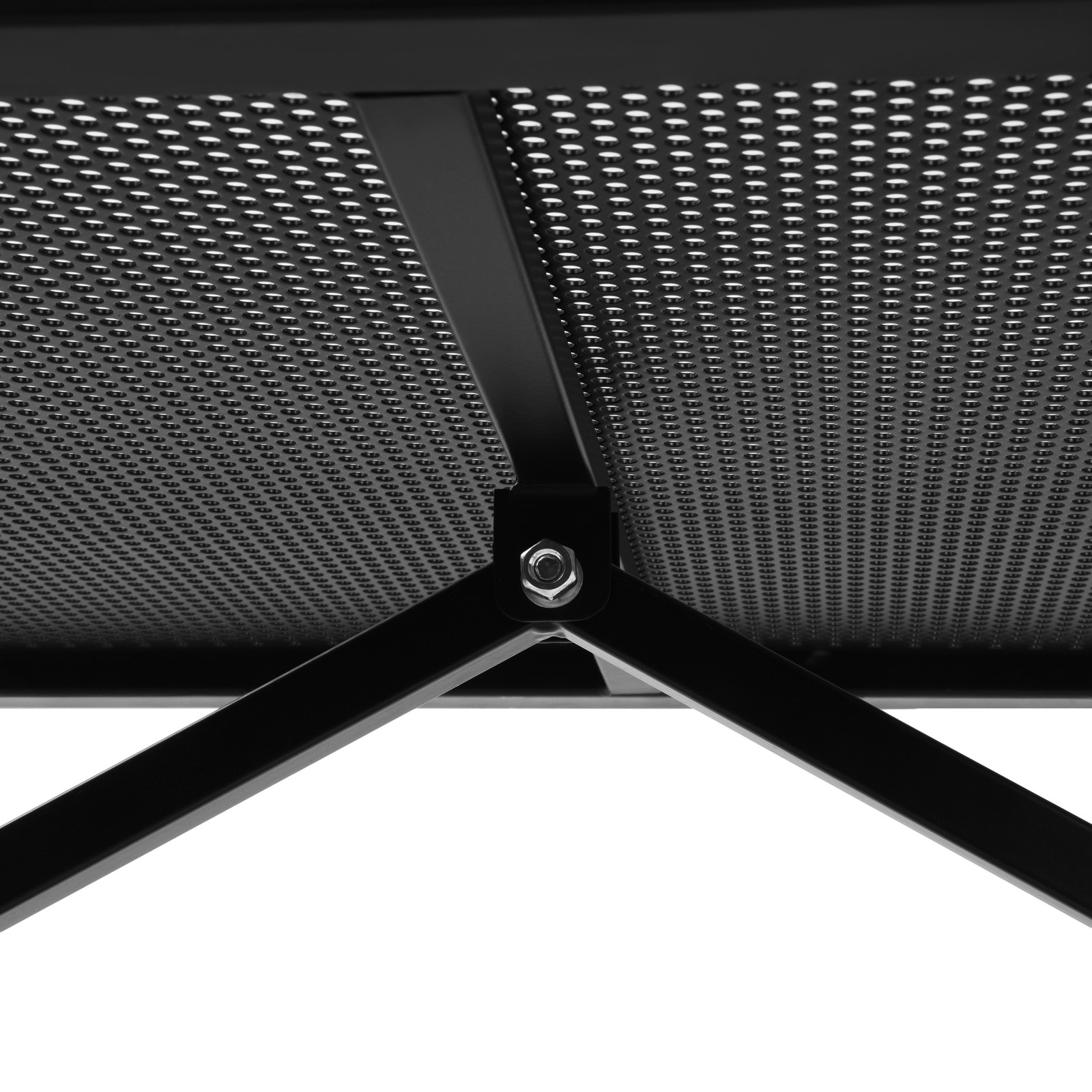 Adjustable 51x24" Metal Trimming Stand for Sheep Goat Milking Livestock Stand