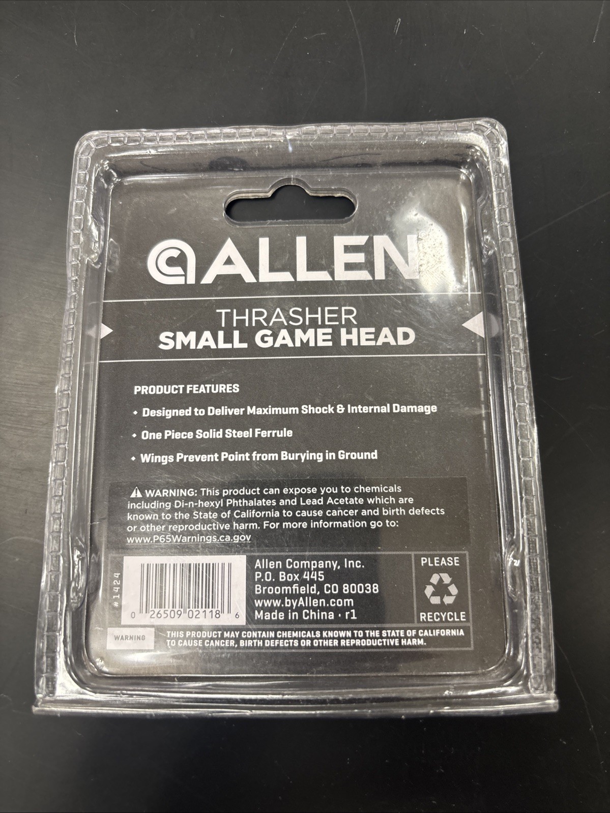 Allen Thrasher Small Game Head 100 Grain 3 Pack