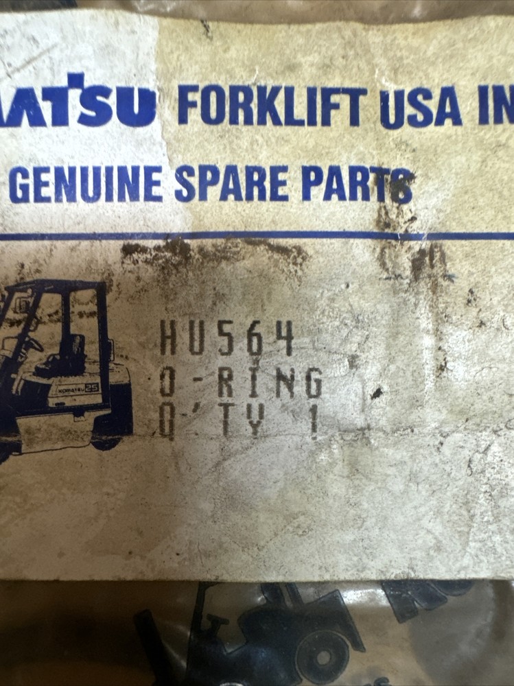 Komatsu HU564 O-Ring