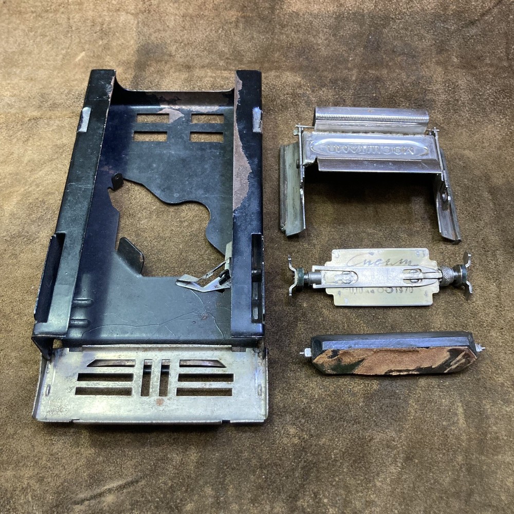 Vintage Soviet Razor Blade Sharpener MOSSTAMP USSR