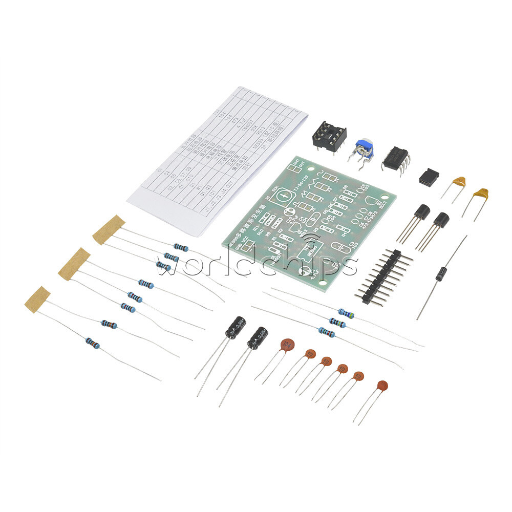 Sine Triangle Square Wave NE555 Multi-Channel Waveform Generator Module DIY Kits