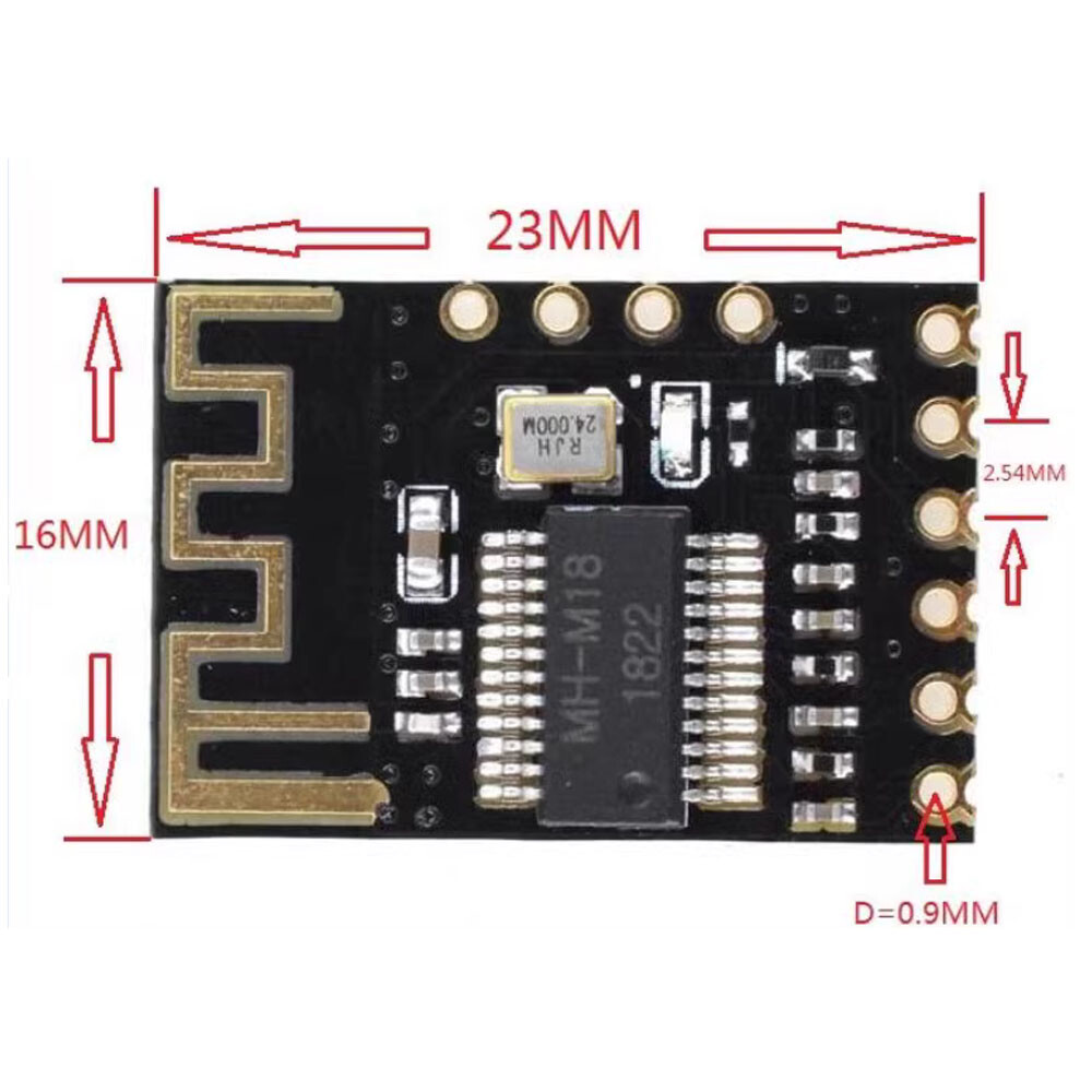 2x MH18 Wireless Bluetooth Audio Module MP3 Receiver Lossless Decoder Boards DIY