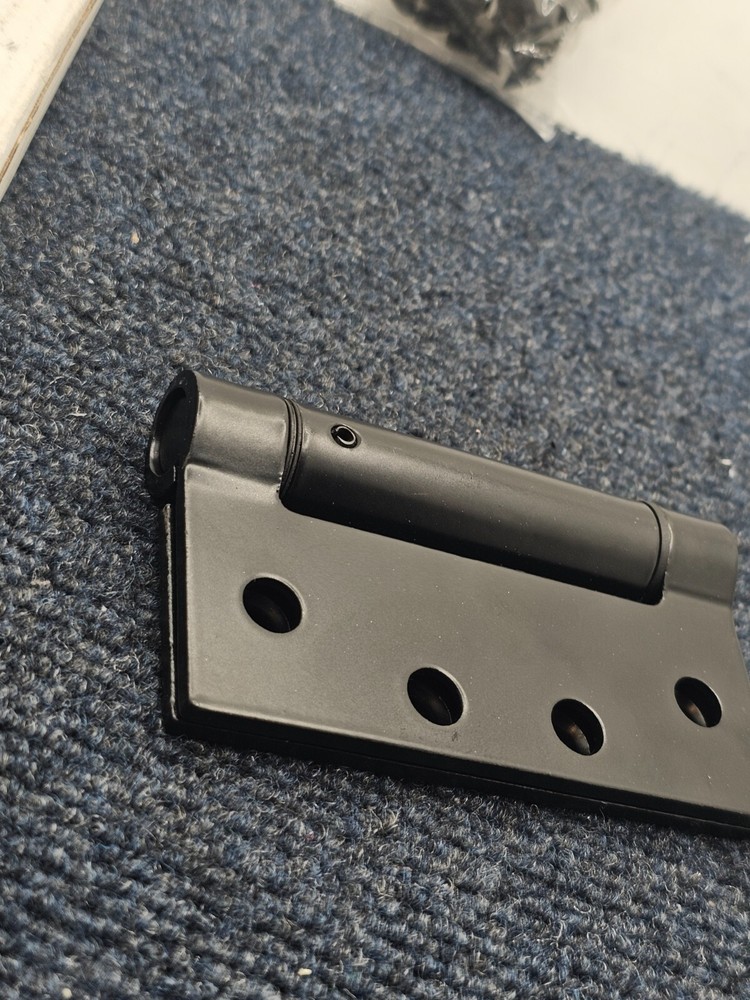 (QTY 5) MA-30-4000-US1D Black Spring Hinges