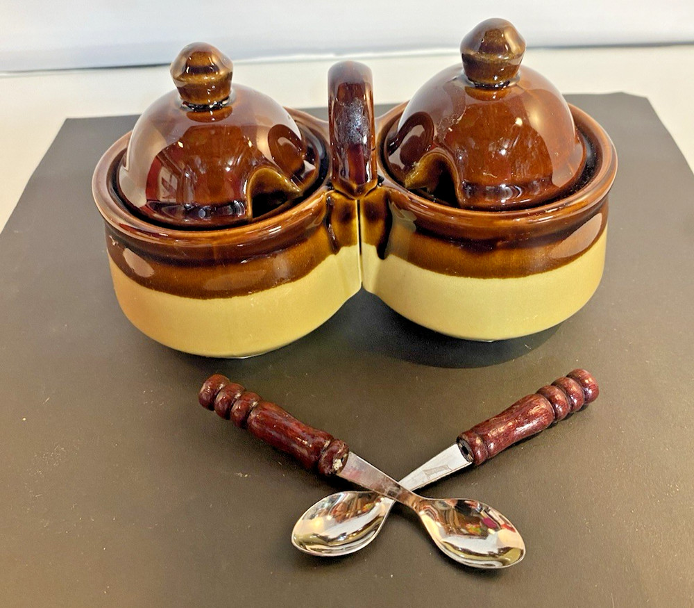 Houston Foods  Stoneware Condiment Server