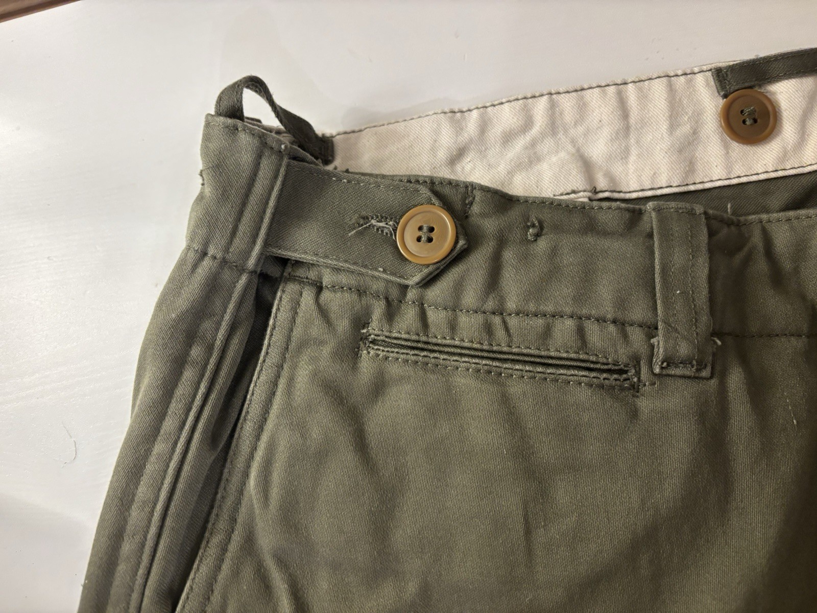 ATF At The Front 1943 Field Trousers Military Reproduction Cargo Pants Size 46 R