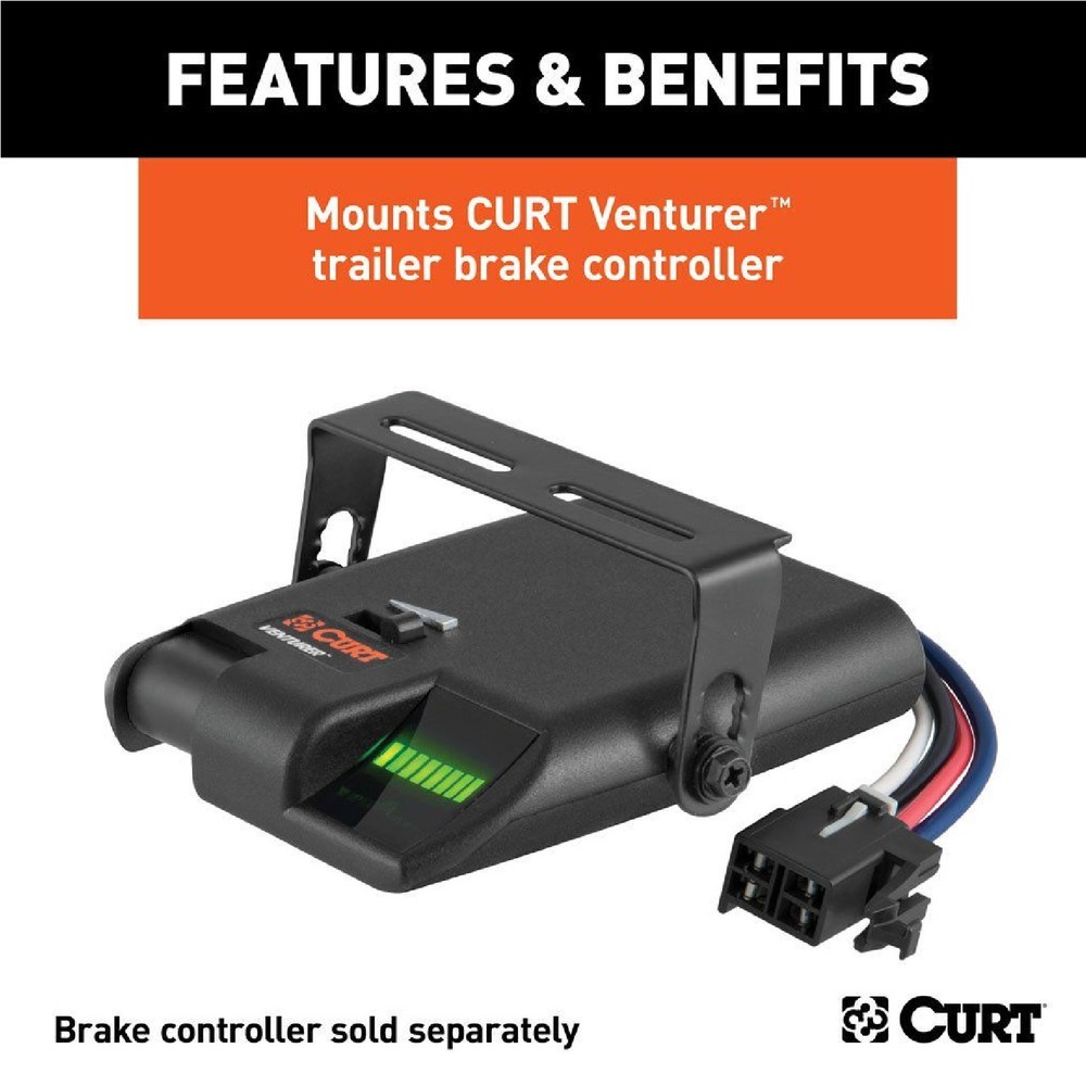 Curt 51114 Mounting Bracket & Hardware for Venture Brake Control