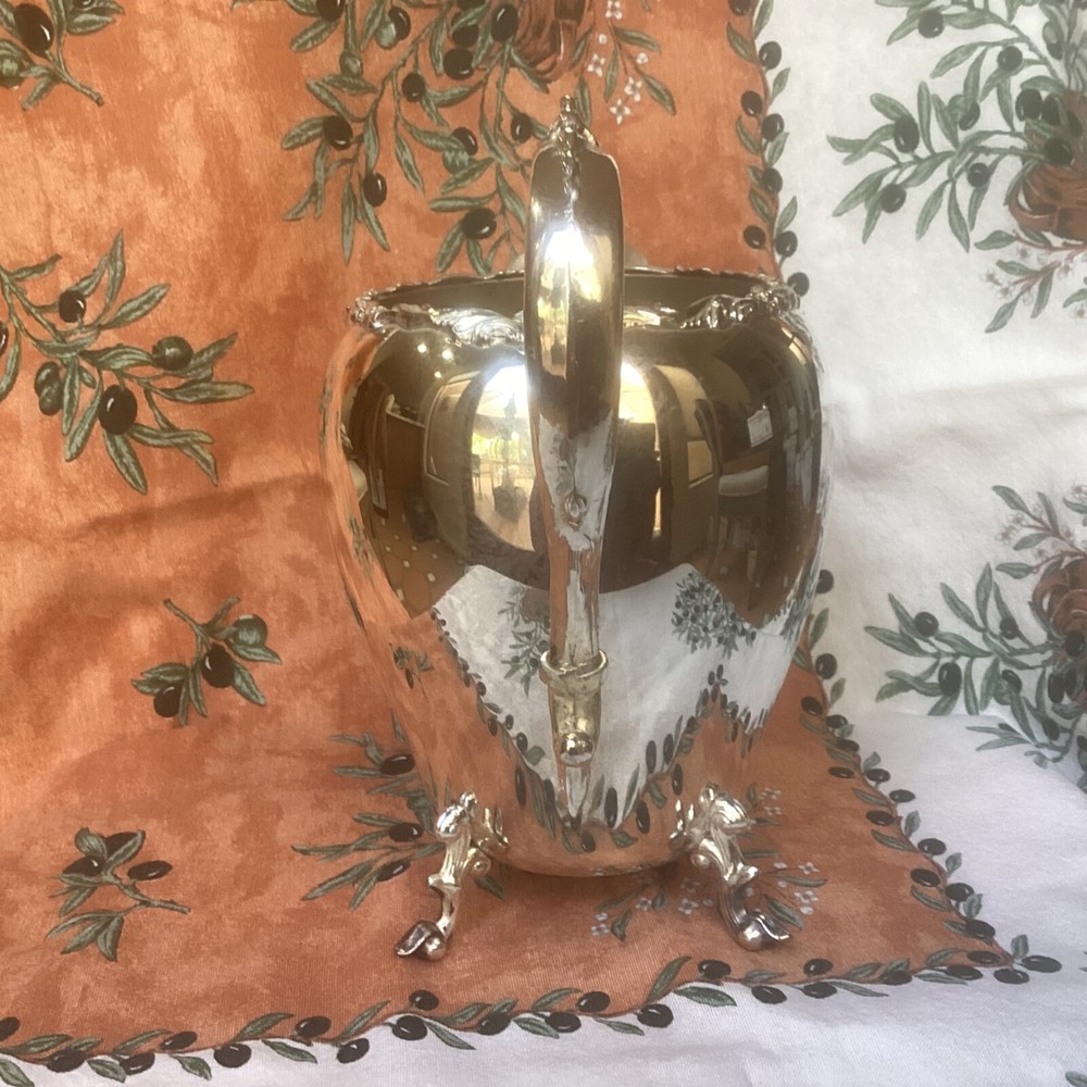 Sheridan Silverplate “Silver On Copper” 8 Inch Pitcher