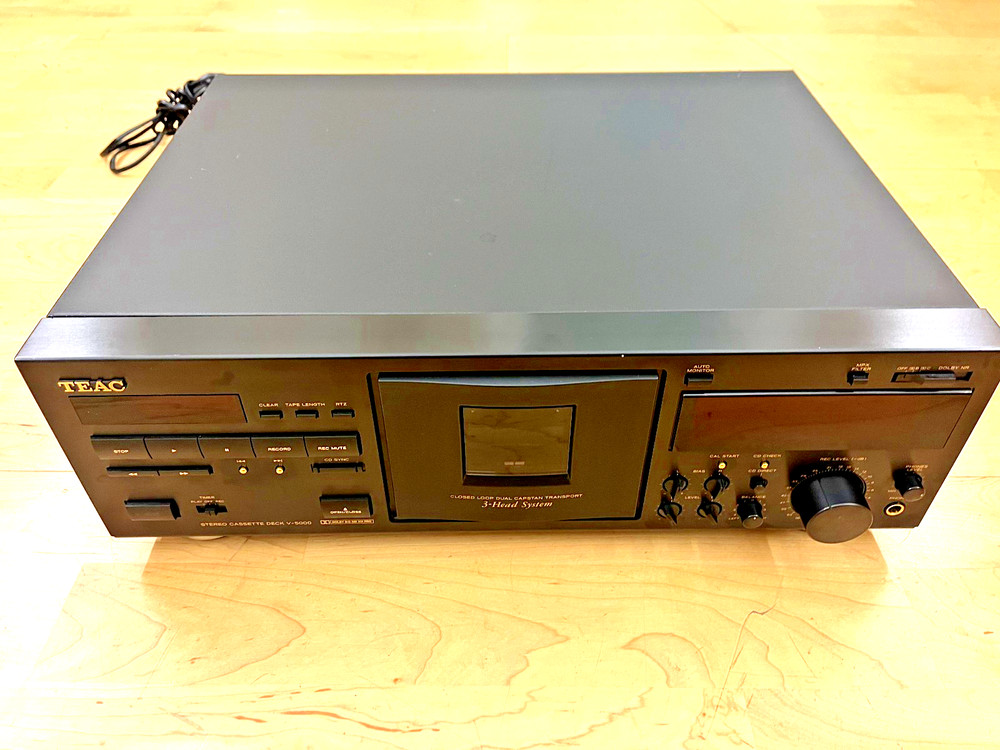 TEAC V-5000 tape deck 3 head