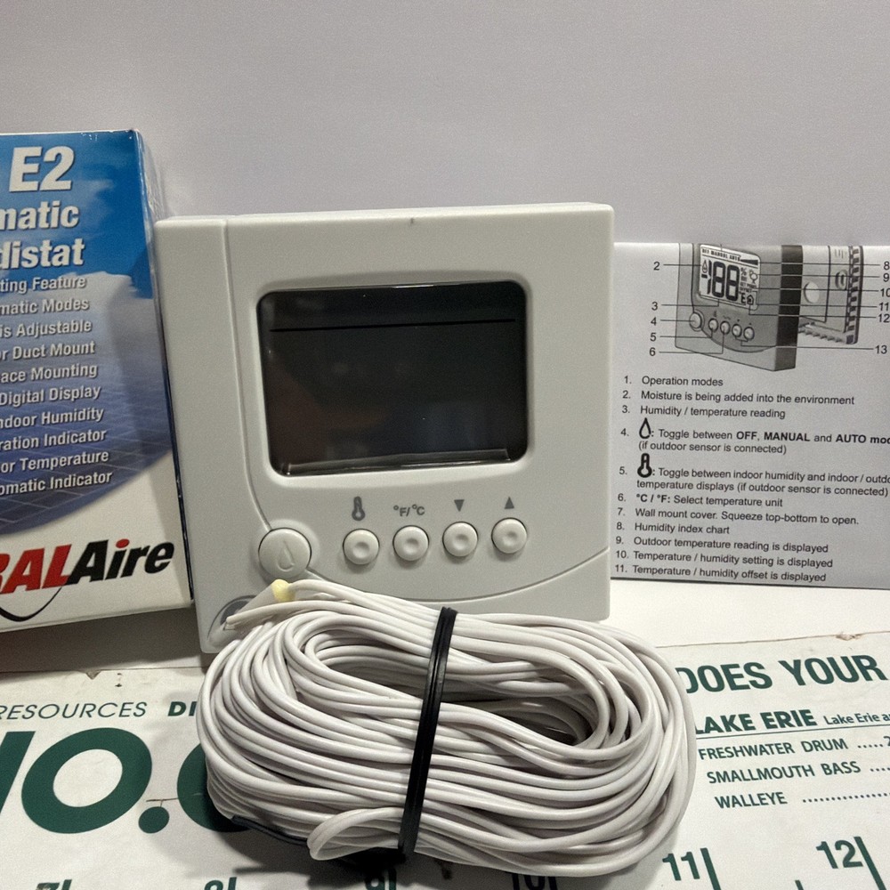 GENERALAIRE E2 AUTOMATIC DIGITAL HUMIDISTAT