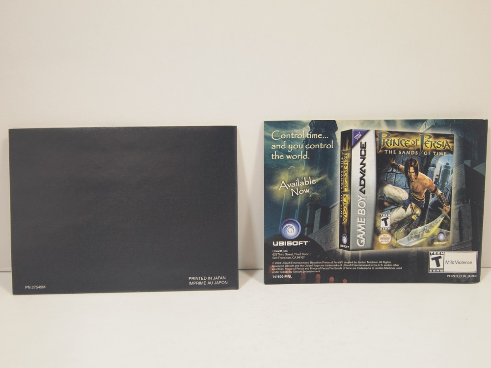 Splinter Cell Pandora Tomorrow (Game Boy Advance | GBA) BOX MANUAL INSERTS ONLY