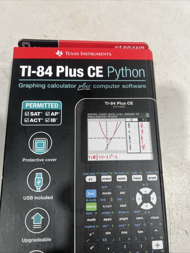 Texas Instruments TI-84 PLUS CE Python Graphing Calculator - New - Free Shipping