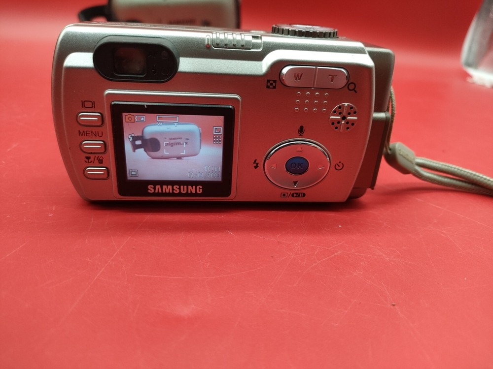 Samsung Digital Camera Digimax 420 4.0MP Silver Tested A