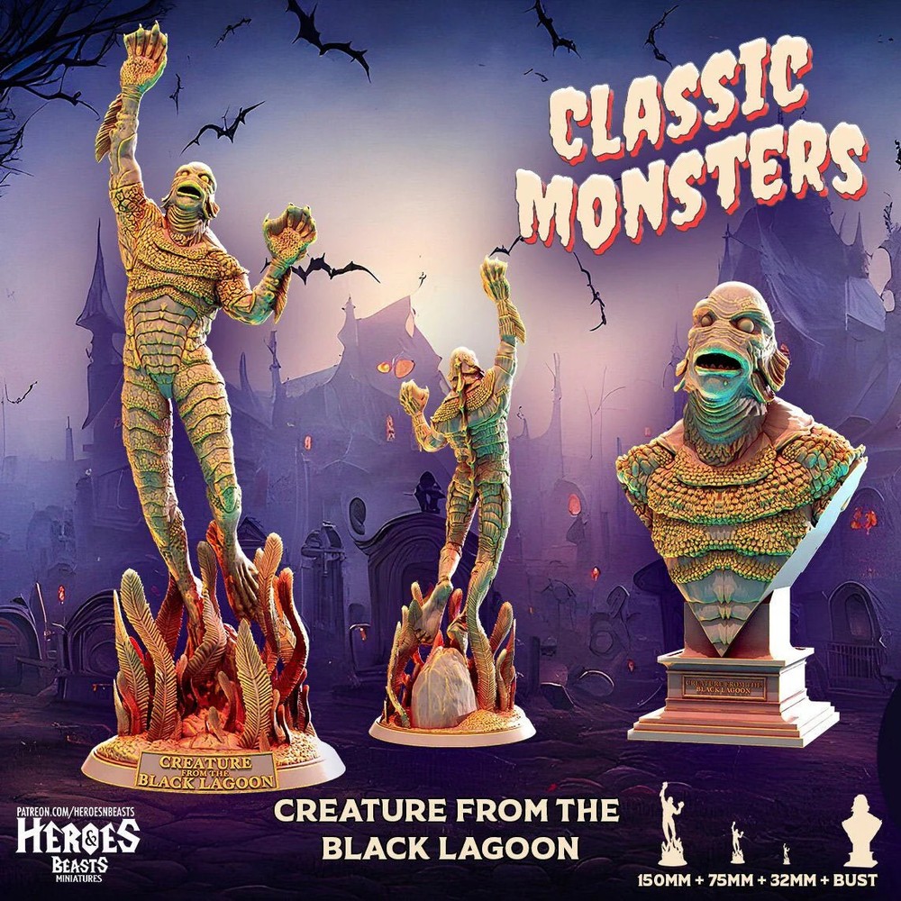 Creature Black Lagoon Miniature