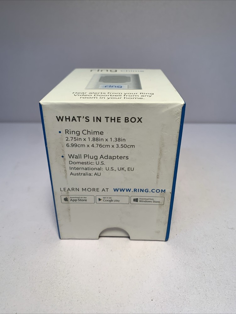 Ring 88CH000FC000 Wi-Fi Chime - White