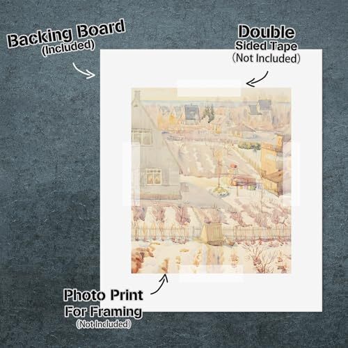 25 Pack 13x19 Picture Backing Boards for Frames Artwork Photos