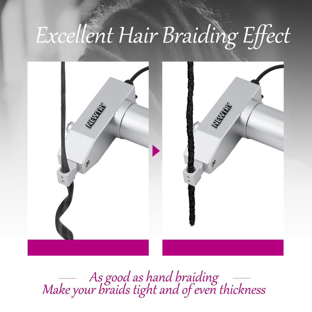 Dreadlocks Machine for Dreadlocks Extensions Creation, Fast & Easy DIY Portable