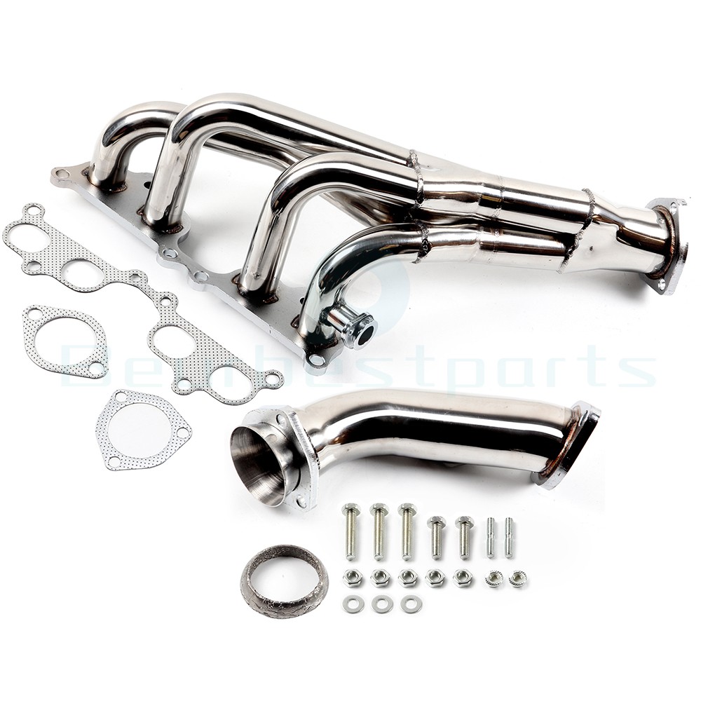 FOR 95-01 TOYOTA TACOMA 2.4/2.7 L4 TRI-Y STAINLESS STEEL HEADER EXHAUST MANIFOLD