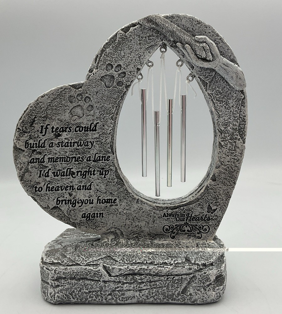 Heart Garden Stone Chime