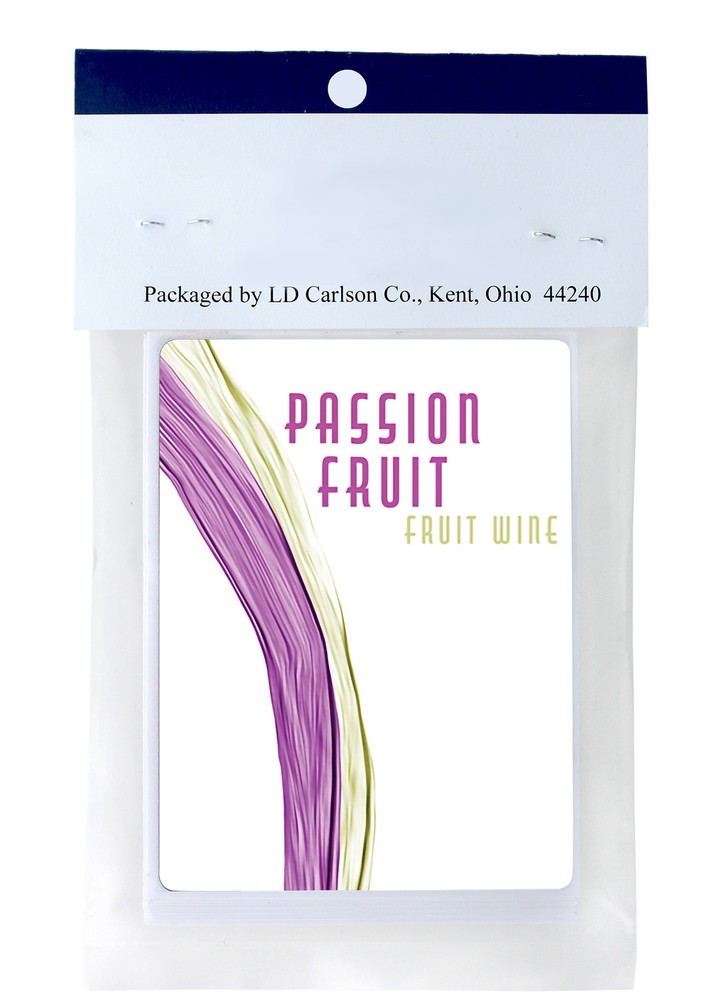 Passionfruit Fruit wine Labels 30/Pack Fruit Labels Collection