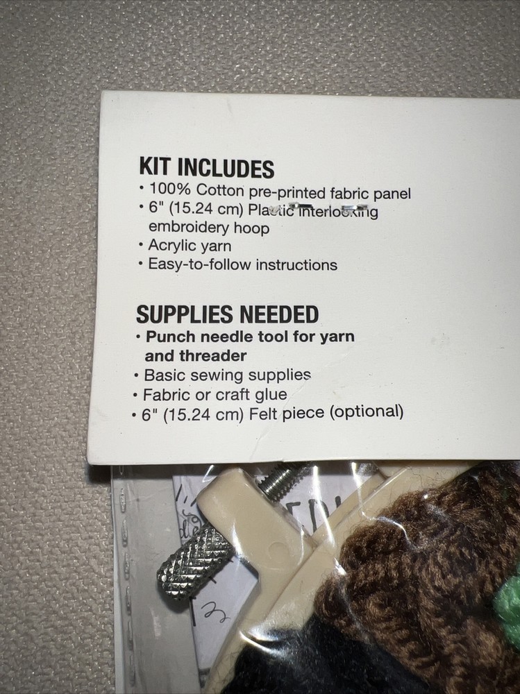 Needle Creations Punch Needle Kit “Lemons”