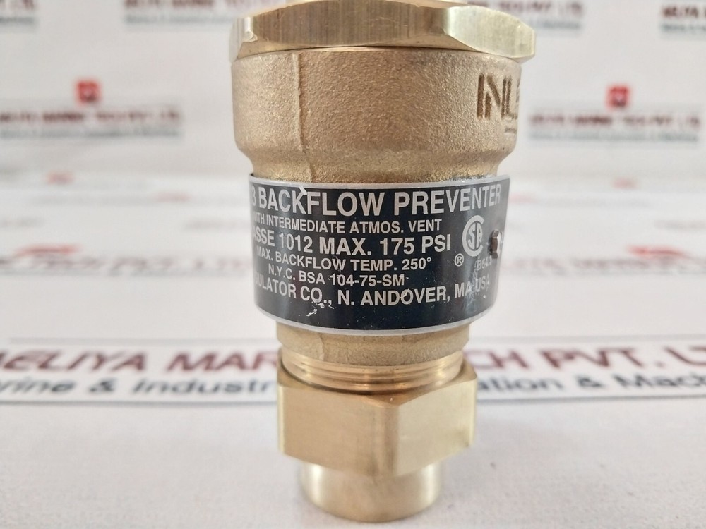 Watts 1/2 Inch 9D-M3 Dual Check Valve Backflow