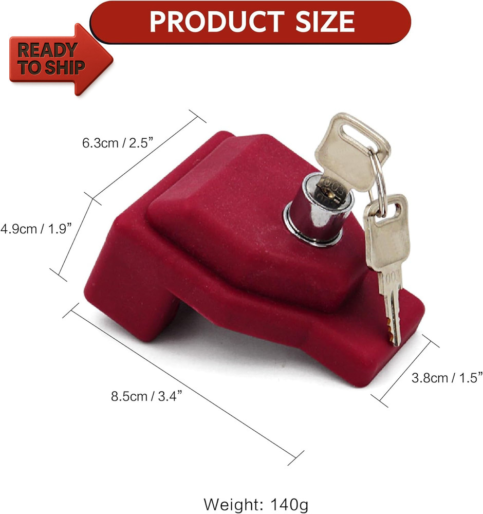 Plastic, Glad Hand Lock, 1 Pack