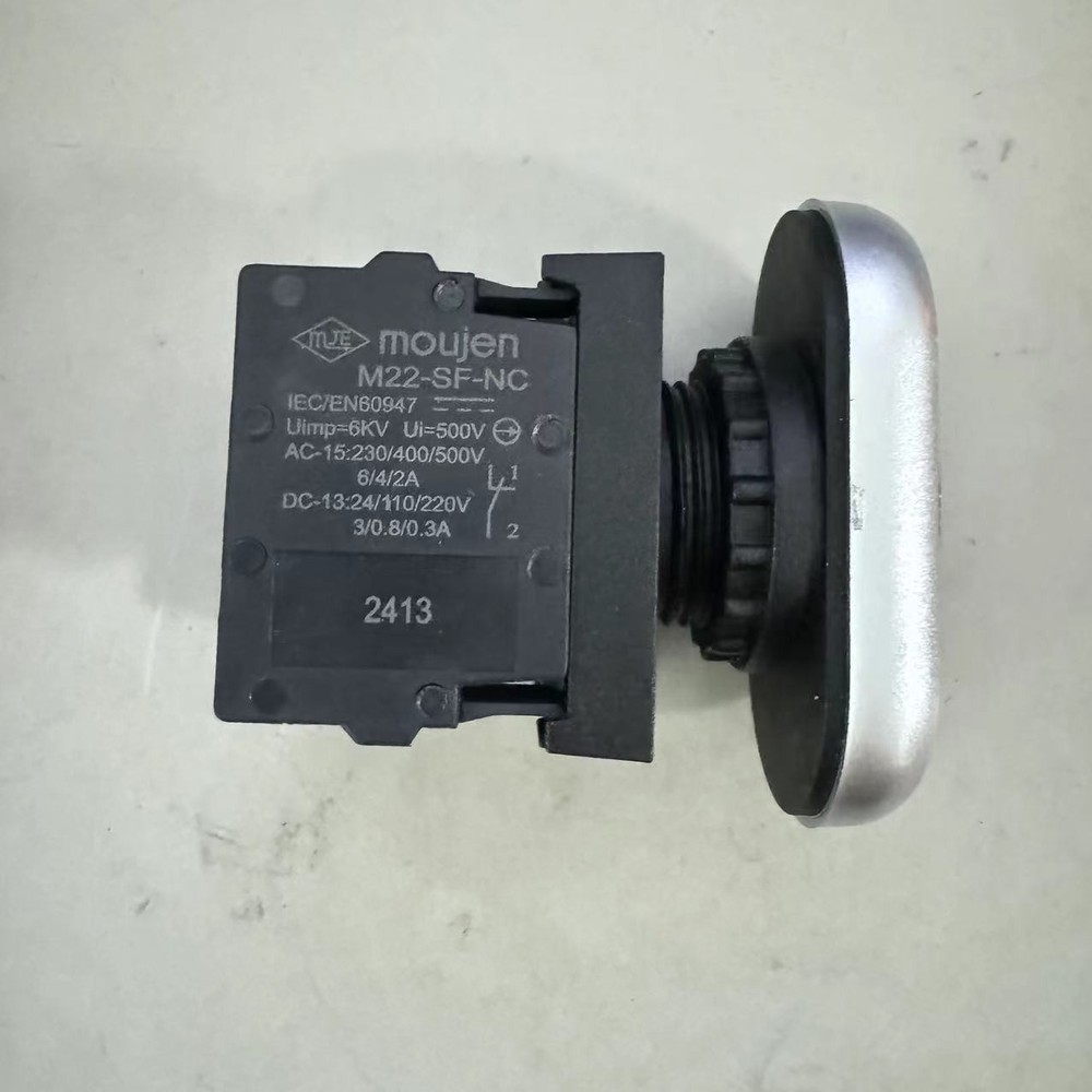 1PC New For MOUJEN M22 Double-head Push Button Switch M22DP-SF11GR