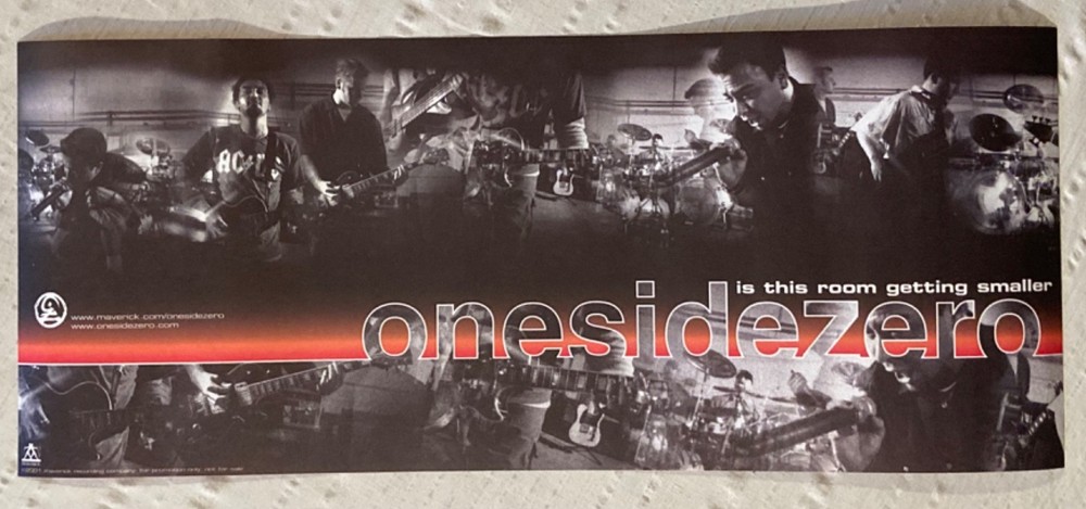 Onesidezero 2001 Two-Sided Matte Promo Poster Is This Room Getting Smaller N