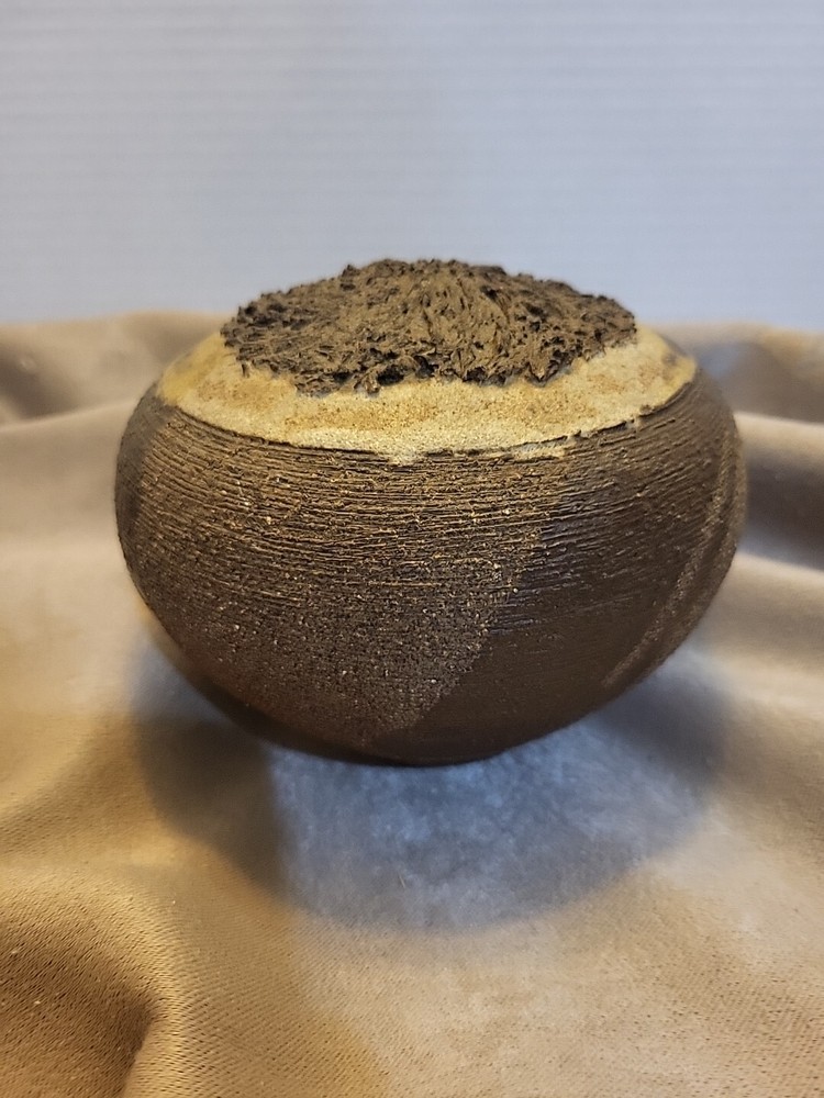 Vintage Signed POTTERY Incense Burner