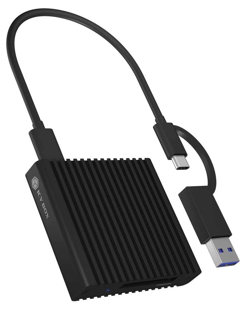 ICY BOX CFexpress Type B Card Reader with USB 3.2 Gen 2 (10 Gbps), Reader, USB-C