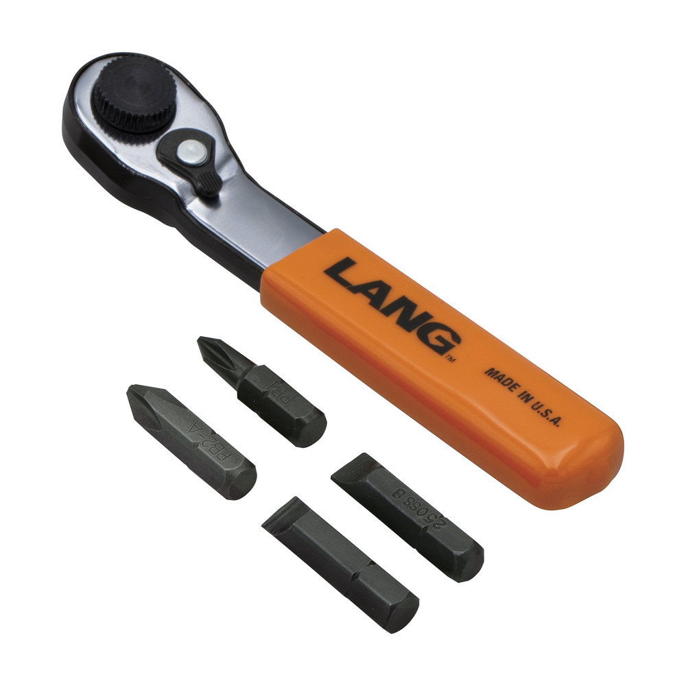 Lang Tools (Kastar) 5221 - 5-PC. Fine Tooth Bit Wrench Set