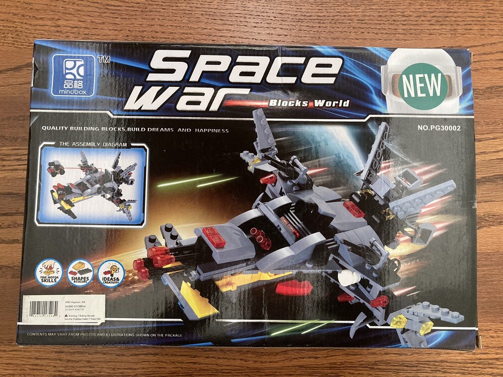 Space War - Blocks World BLOK-Mindbox -NO. PG30002 (Interstellar Set) Lego 325pc
