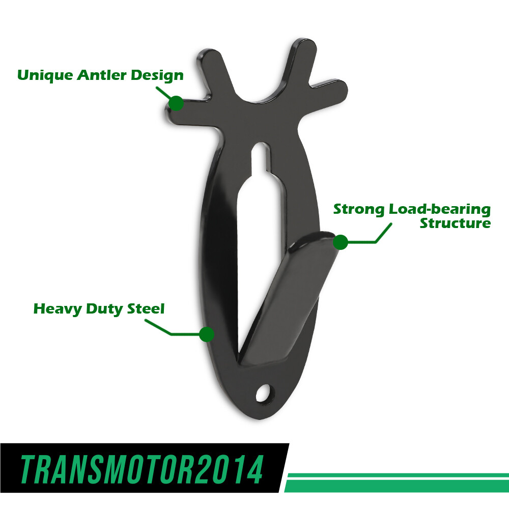 5Pcs European Mount Skull Wall Hanger Hook Deer Antelope Antler Mount Bracket