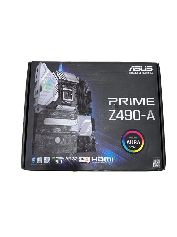 ASUS Prime Z490-A BOX ONLY!!!