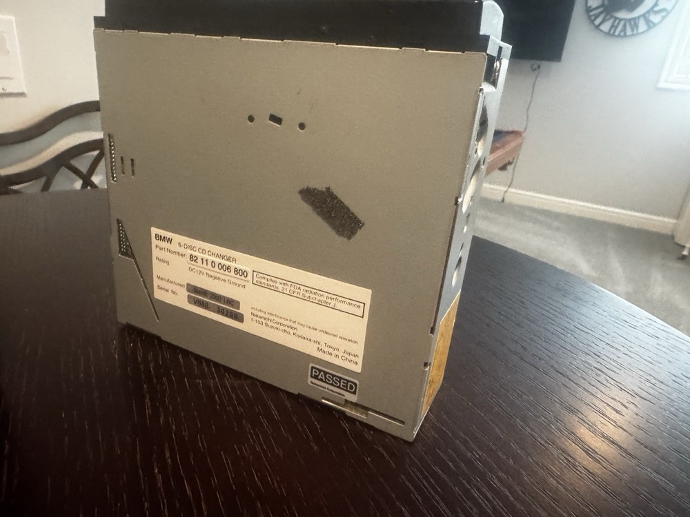 BMW E39 6 Disc Insert CD Changer Player Unit