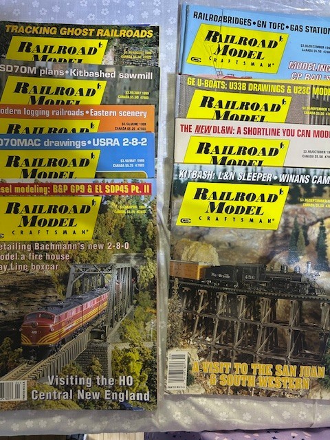 Railroad Model Craftsman 1999